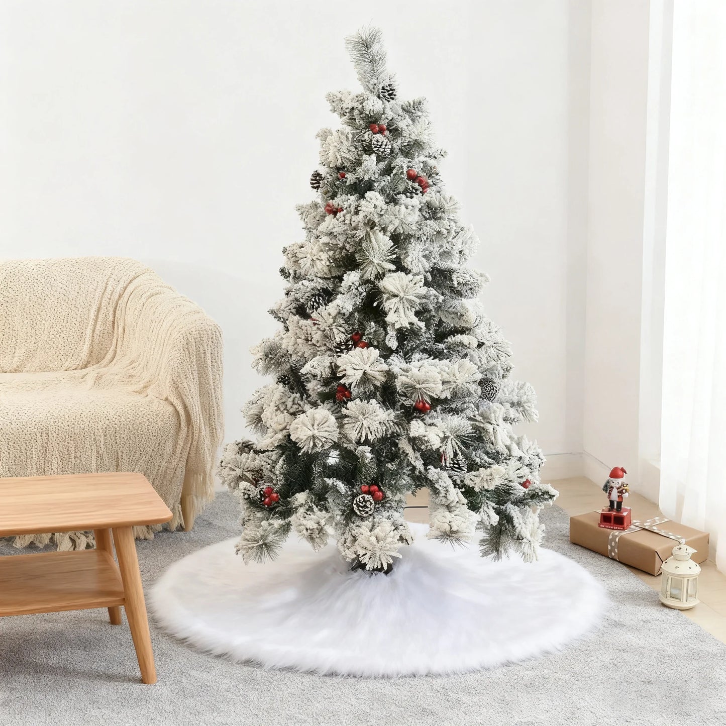 Wool Christmas Tree Skirt