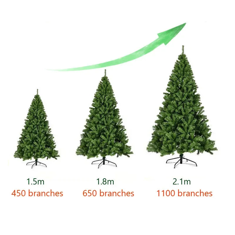 1.2m to 2.1m Christmas Tree