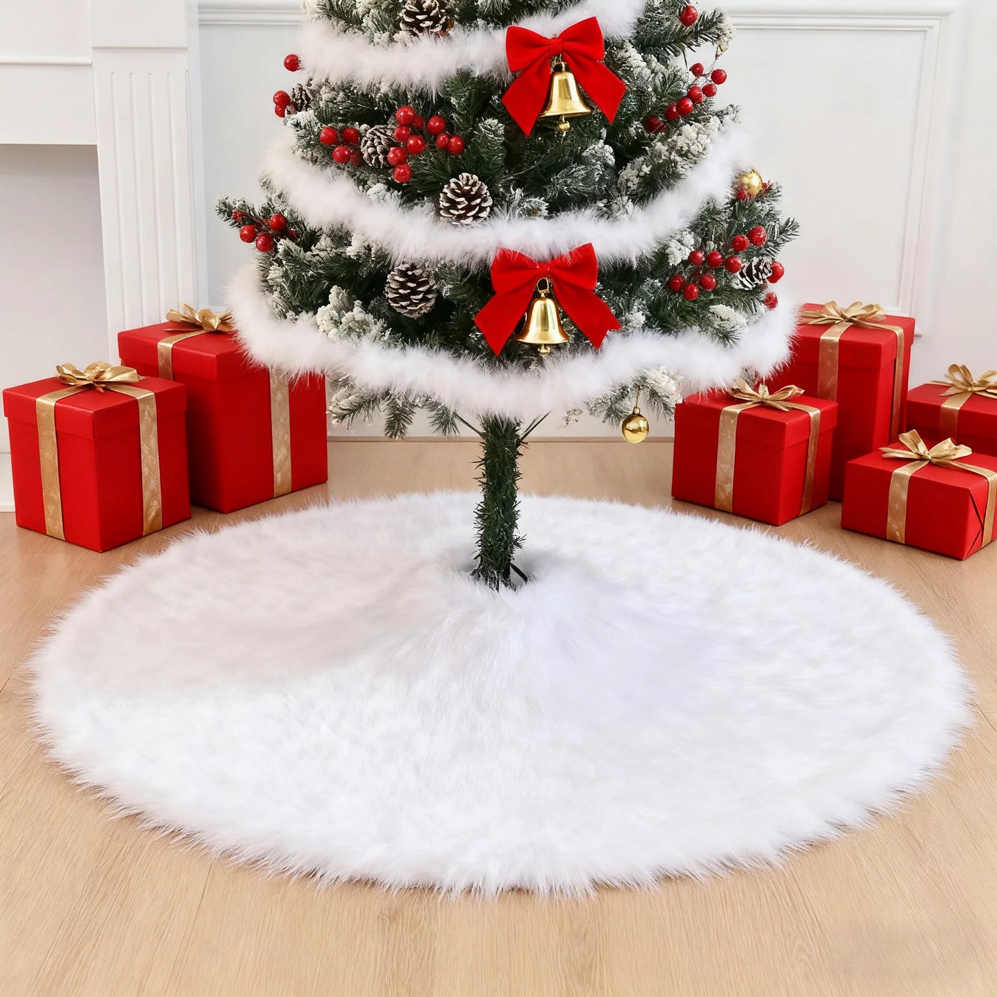 Wool Christmas Tree Skirt