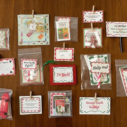 24/30-Day Elf Activity Countdown Kit – Fun Christmas Pranks