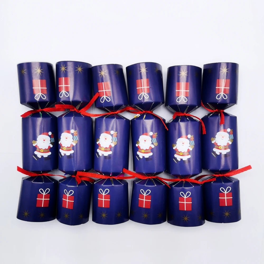 5-Inch Christmas Crackers – 12-Pack Festive Holiday Set