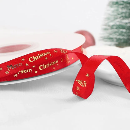 hristmas Printed Polyester Ribbon
