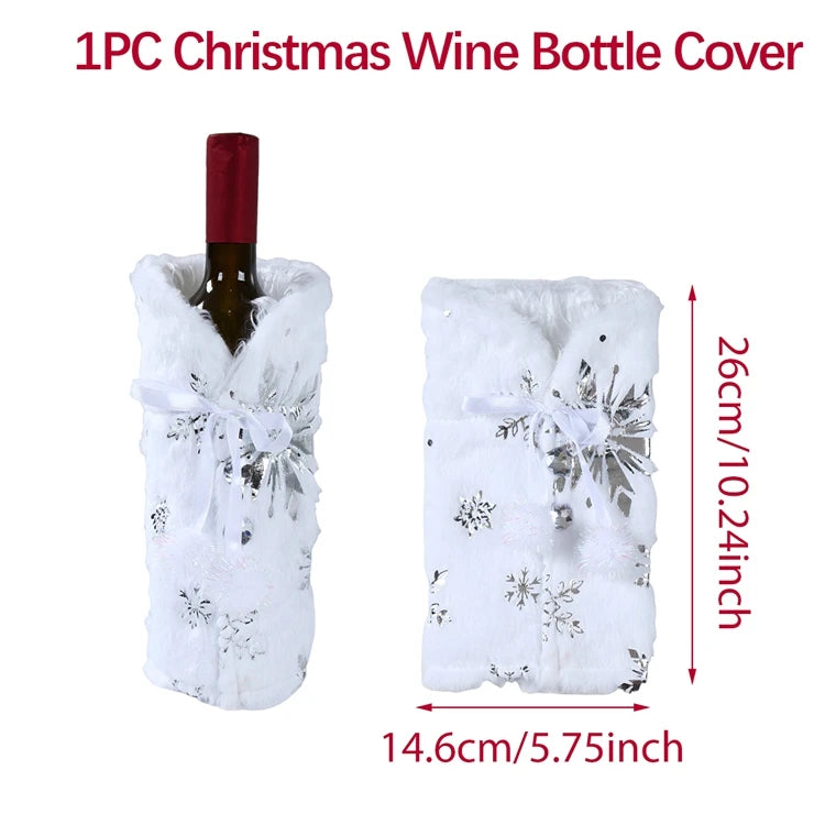 Christmas Wine Bottle Cover
