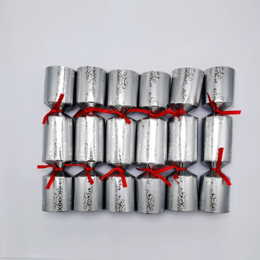 5-Inch Christmas Crackers – 12-Pack Festive Holiday Set