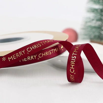 hristmas Printed Polyester Ribbon