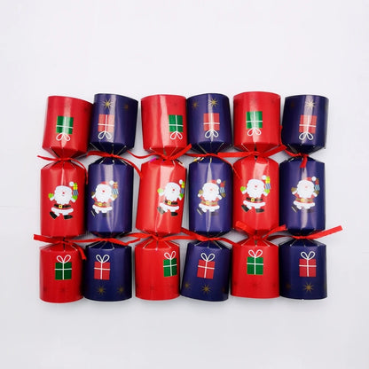 5-Inch Christmas Crackers – 12-Pack Festive Holiday Set