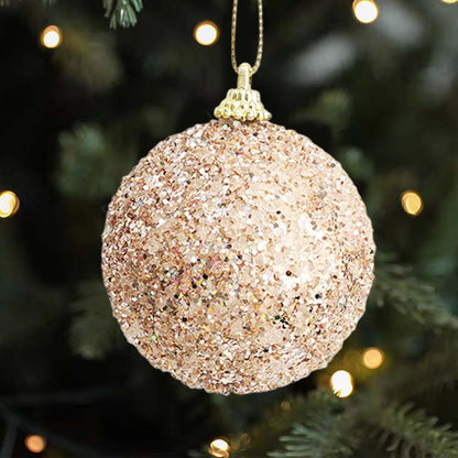 Champagne Gold Christmas Balls (6–30PCS)