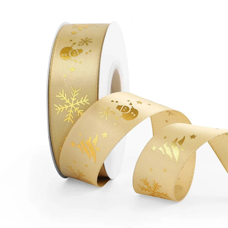 hristmas Printed Polyester Ribbon