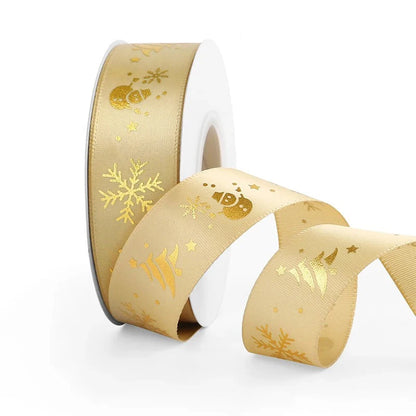 hristmas Printed Polyester Ribbon