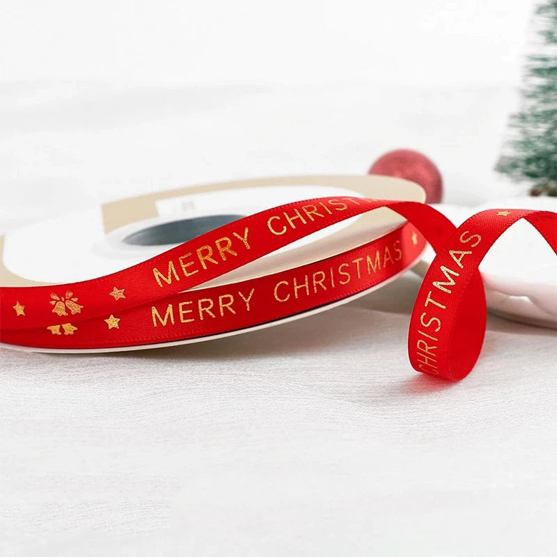 hristmas Printed Polyester Ribbon