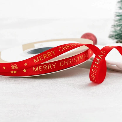 hristmas Printed Polyester Ribbon