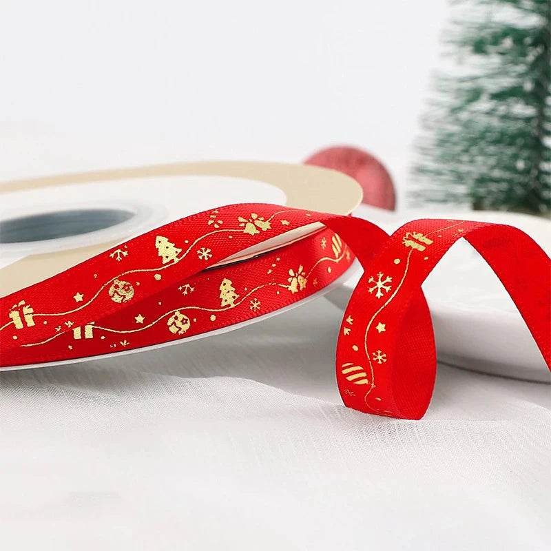 hristmas Printed Polyester Ribbon