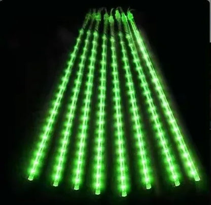 ✨ 30/50cm Waterproof Meteor Shower LED Light Tubes – 8-Tube Set