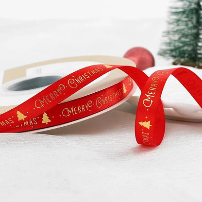 hristmas Printed Polyester Ribbon
