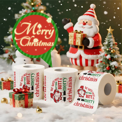 Christmas & New Year Toilet Roll