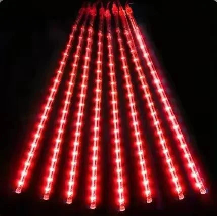 ✨ 30/50cm Waterproof Meteor Shower LED Light Tubes – 8-Tube Set
