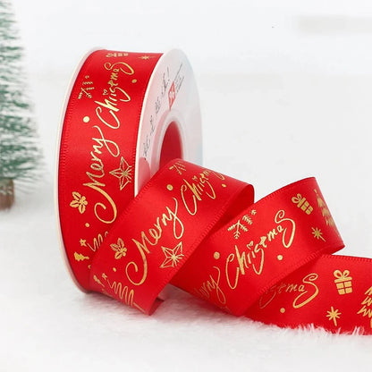 hristmas Printed Polyester Ribbon