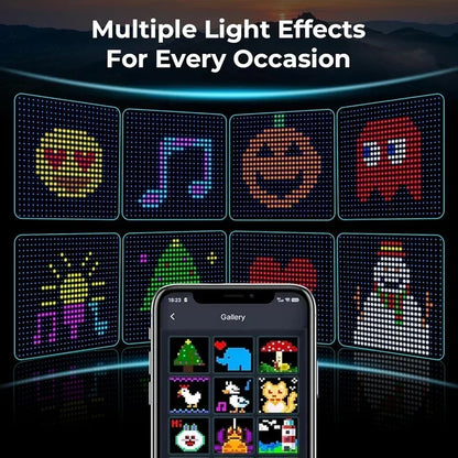Smart RGB LED Curtain Lights – App Control, Music Sync & DIY Patterns (Indoor/Outdoor)