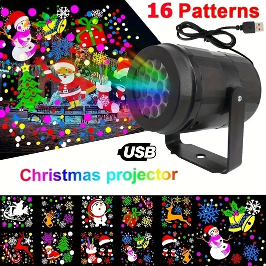 SnowGlow Christmas Projector Light