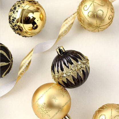 16PCS Shatterproof Christmas Ball Ornament Set – 2.36" Tree Decorations