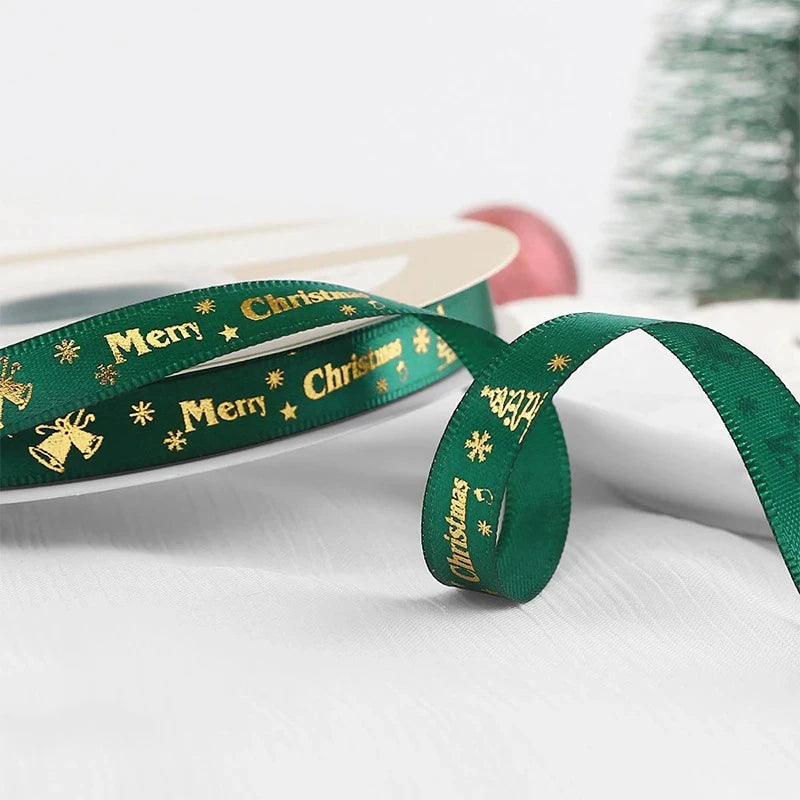 hristmas Printed Polyester Ribbon