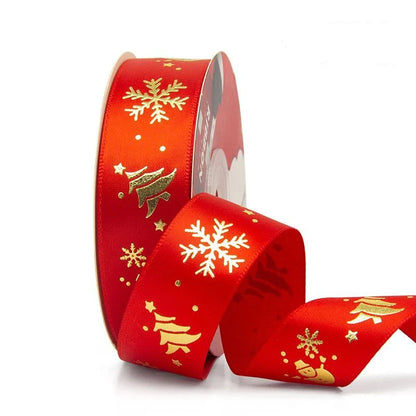 hristmas Printed Polyester Ribbon