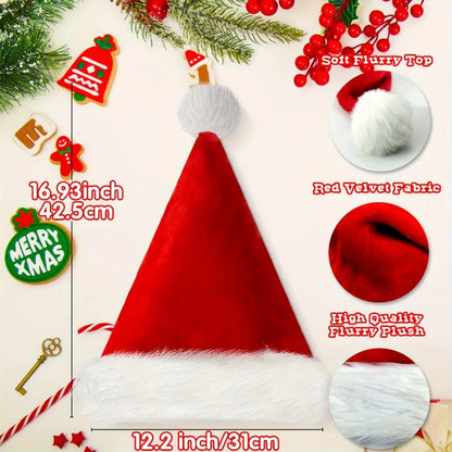 HolidaySanta™ Unisex Adult Christmas Hat