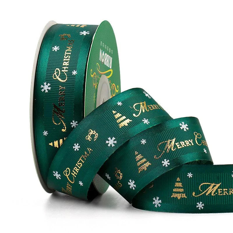 hristmas Printed Polyester Ribbon
