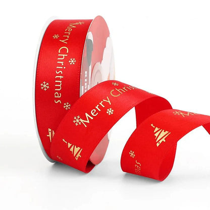 hristmas Printed Polyester Ribbon