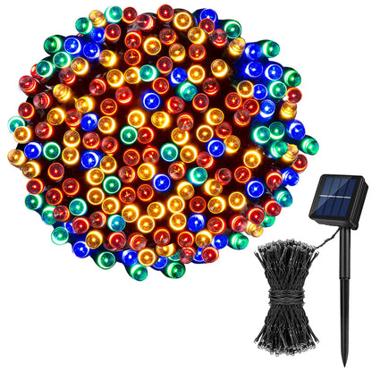 30M Solar-Powered LED String Lights – IP65 Waterproof, 8 Modes
