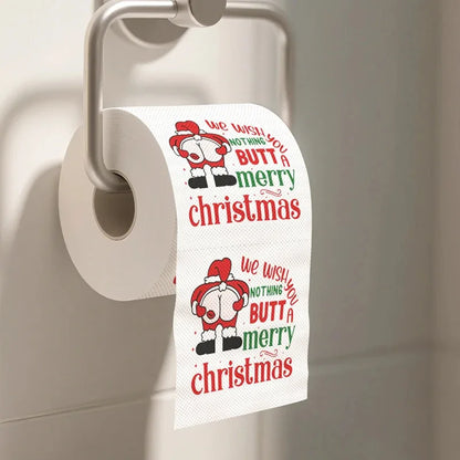 Christmas & New Year Toilet Roll