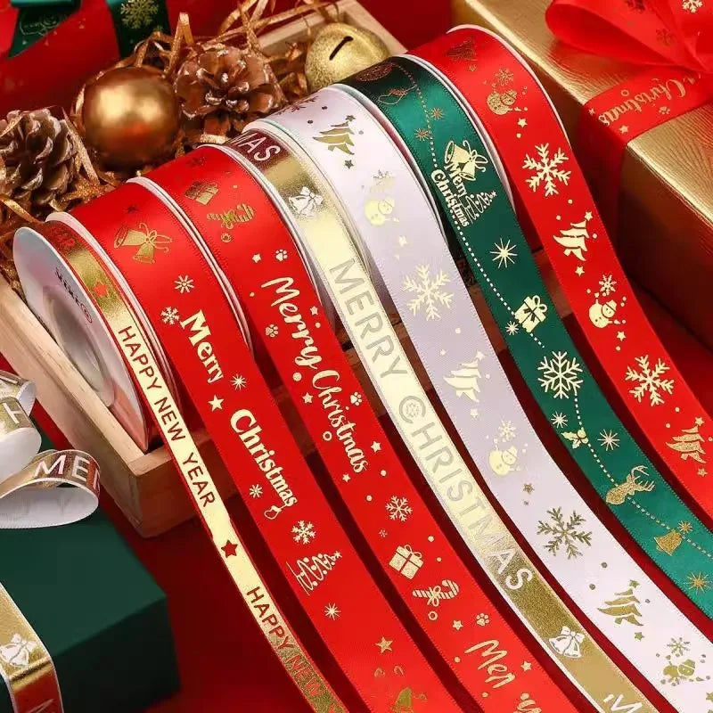 hristmas Printed Polyester Ribbon