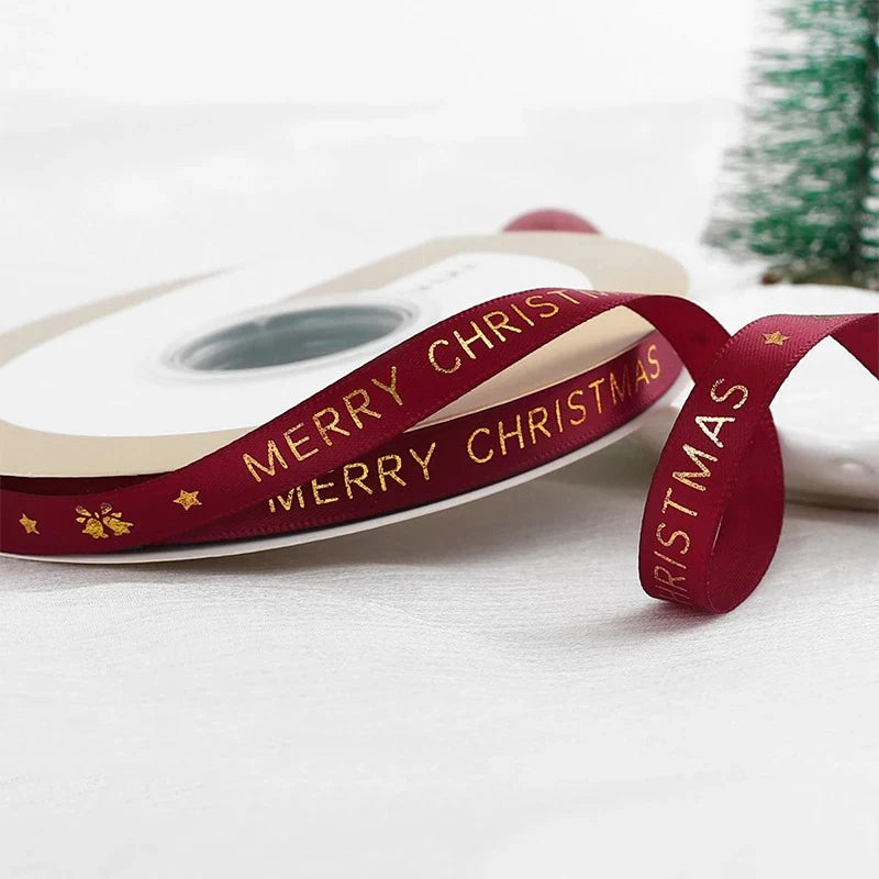 hristmas Printed Polyester Ribbon