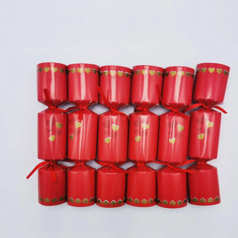 5-Inch Christmas Crackers – 12-Pack Festive Holiday Set