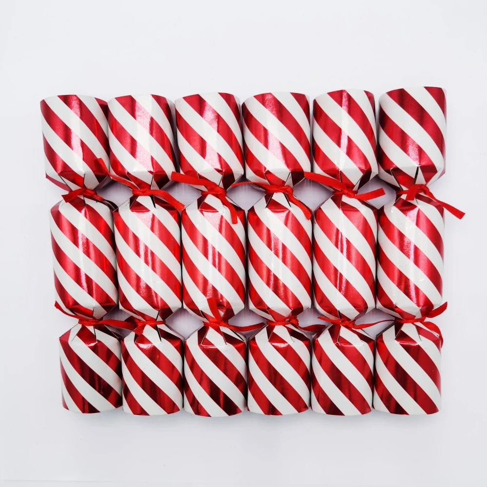 5-Inch Christmas Crackers – 12-Pack Festive Holiday Set