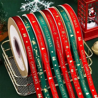 hristmas Printed Polyester Ribbon