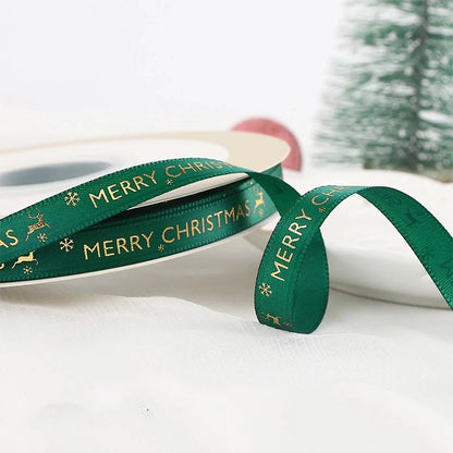 hristmas Printed Polyester Ribbon