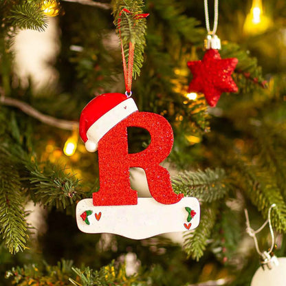 Christmas Tree Decoration Letter Pendant 26 Letters