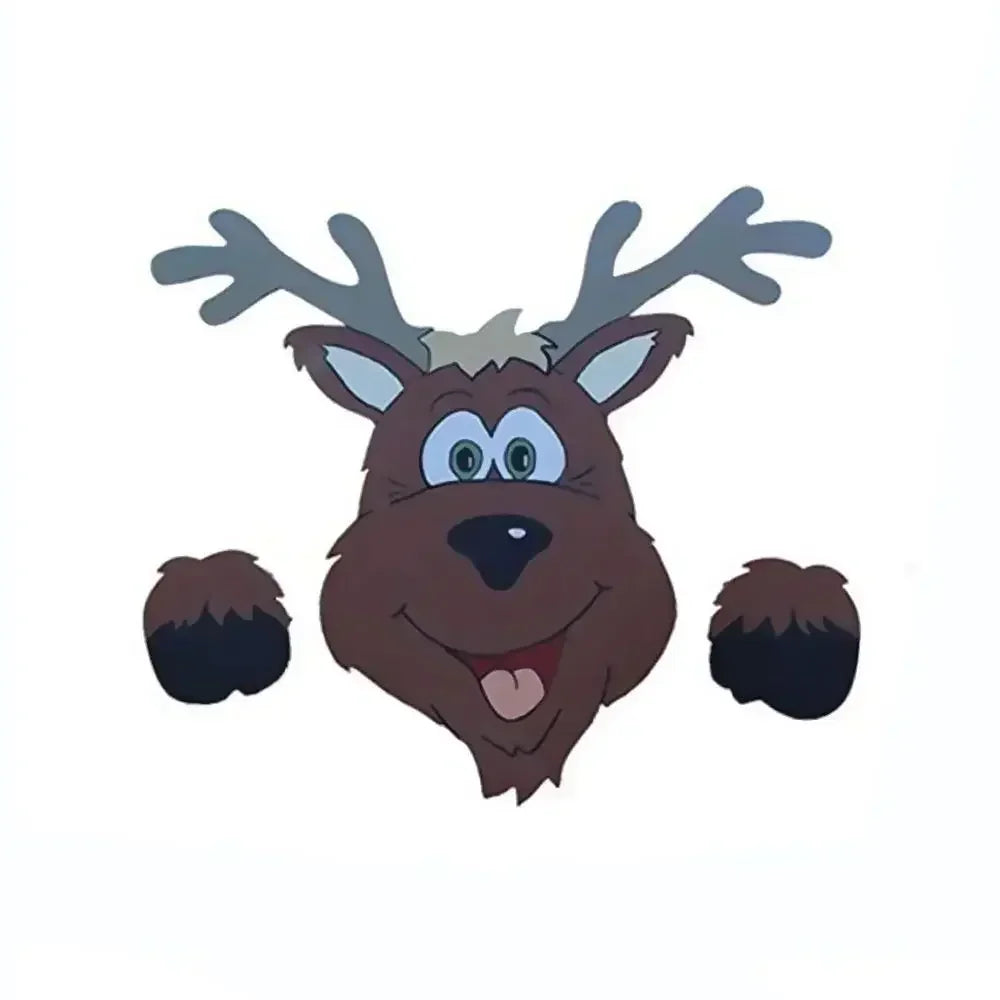 Festive Peeking Character Decoration