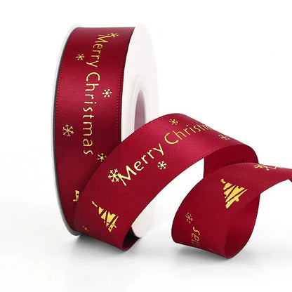 hristmas Printed Polyester Ribbon