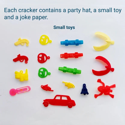 5-Inch Christmas Crackers – 12-Pack Festive Holiday Set