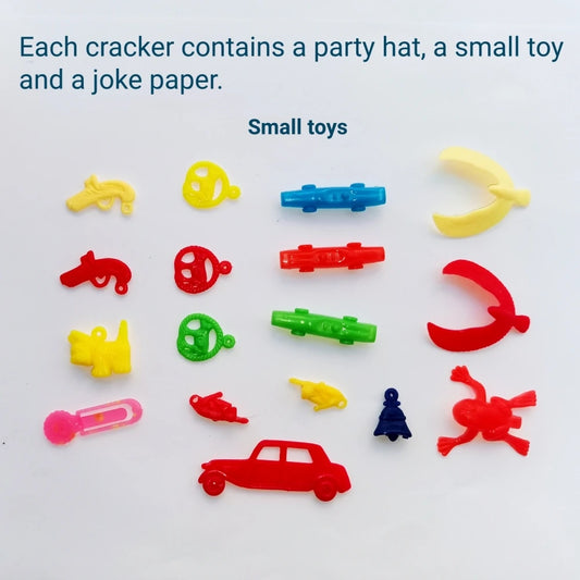 5-Inch Christmas Crackers – 12-Pack Festive Holiday Set