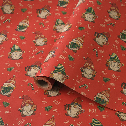 10M Christmas & New Year Gift Wrapping Paper Roll