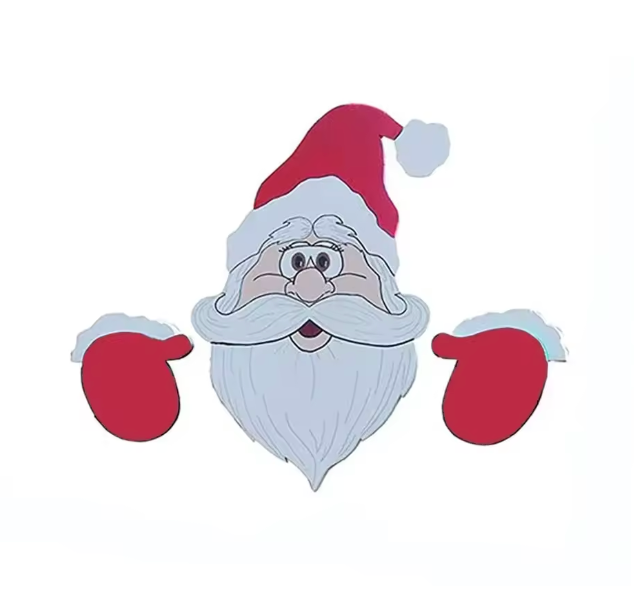 Festive Peeking Character Decoration