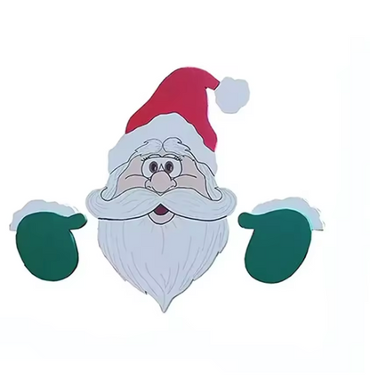 Festive Peeking Character Decoration