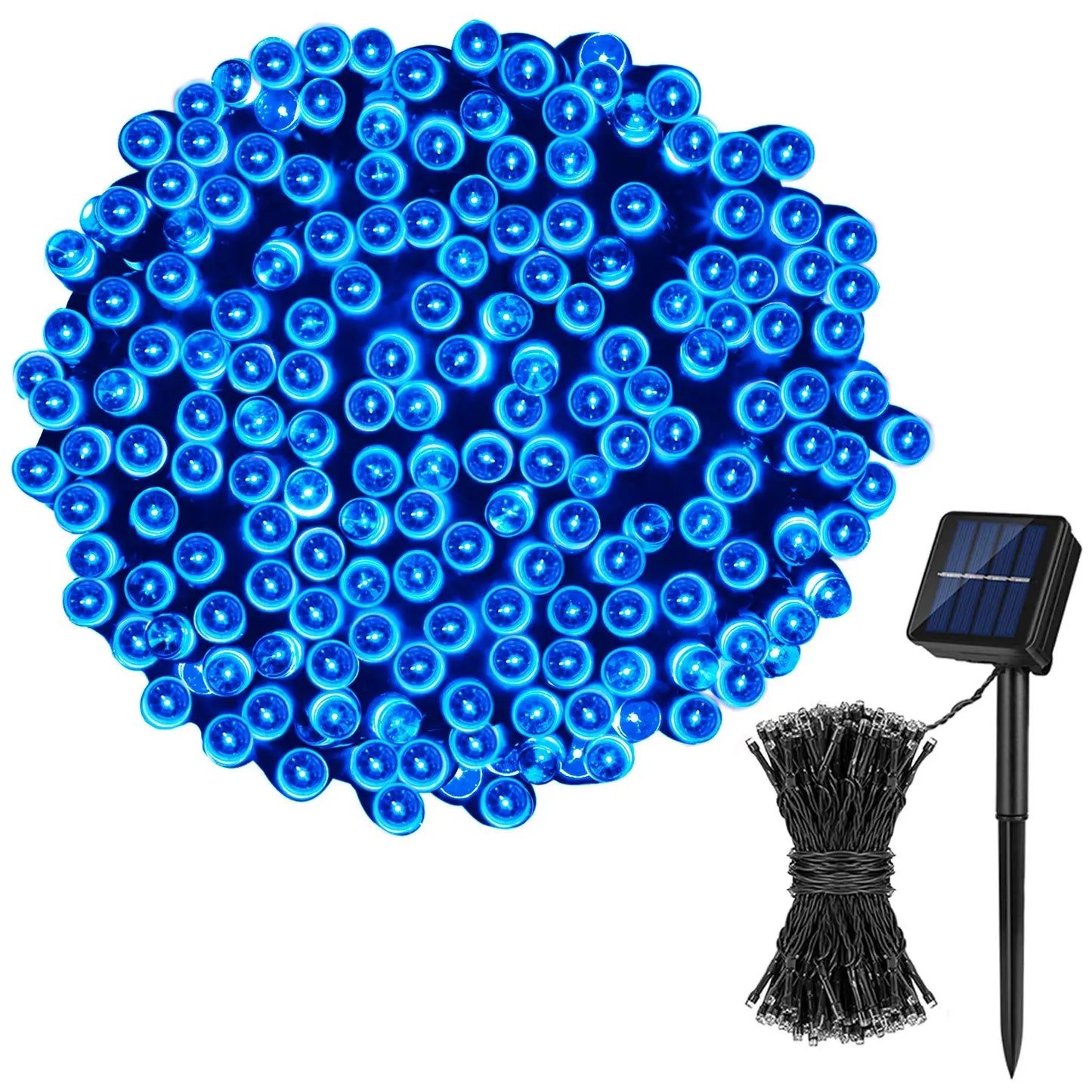 30M Solar-Powered LED String Lights – IP65 Waterproof, 8 Modes