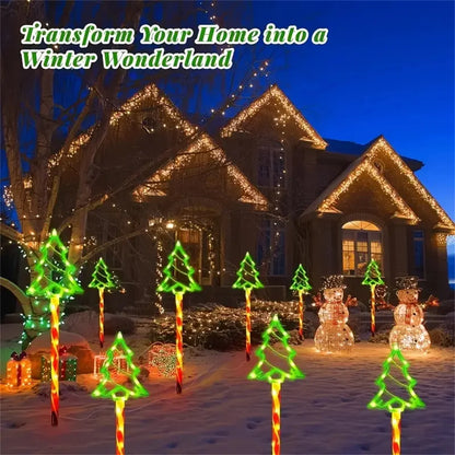 Solar Christmas Tree Candy Light