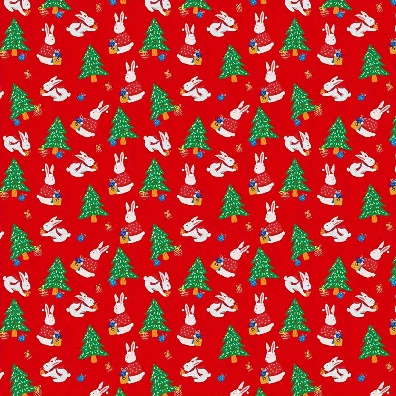 10PCS Christmas Gift Wrapping Paper Set