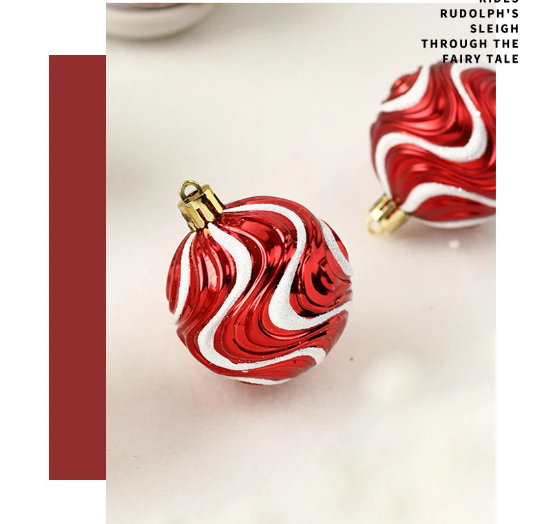 16PCS Shatterproof Christmas Ball Ornament Set – 2.36" Tree Decorations