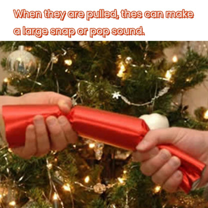 5-Inch Christmas Crackers – 12-Pack Festive Holiday Set